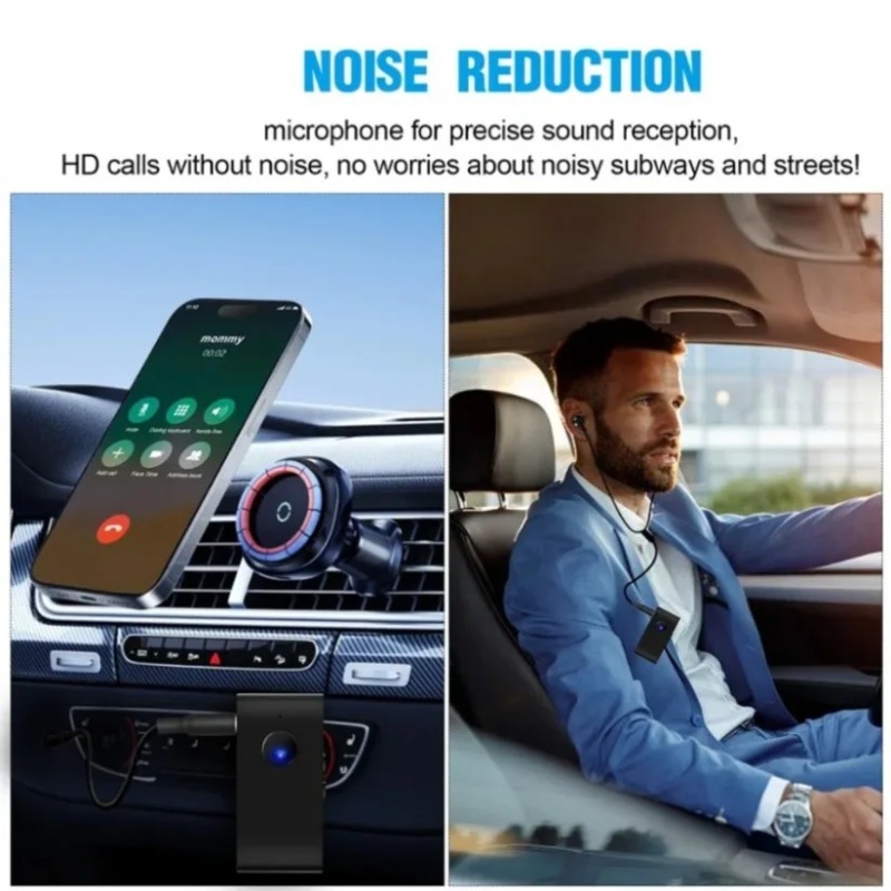 Bluetooth Adapter Receiver - Odbiornik audio Bluetooth 5.0 z przewodowymi