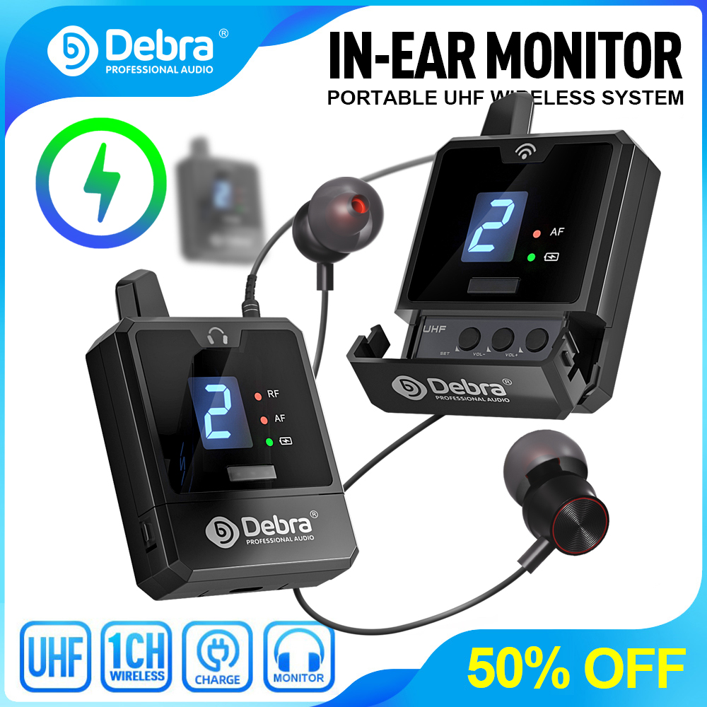 In Ear Monitor Iem - Debra UHF IEM Bezprzewodowy System Monitoringu